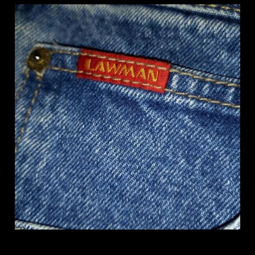 Authentic Vintage Western Lawman Jeans - Picture 7 of 9